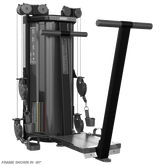 NAUTILUS HUMANSPORT TOTAL LEGS, 60BLK, CARBON FIBER